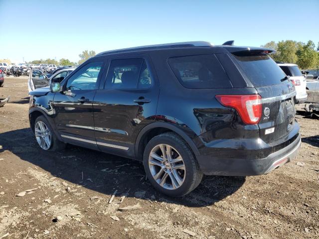 1FM5K8D86GGC95391 - 2016 FORD EXPLORER XLT BLACK photo 2