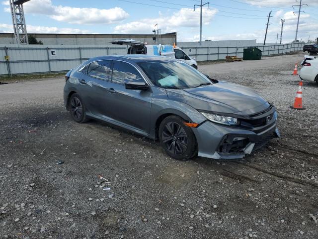 SHHFK7H59JU202916 - 2018 HONDA CIVIC EX GRAY photo 4