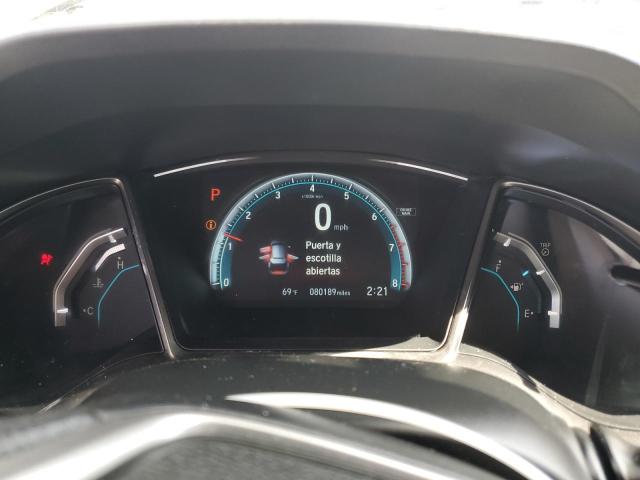 SHHFK7H59JU202916 - 2018 HONDA CIVIC EX GRAY photo 9