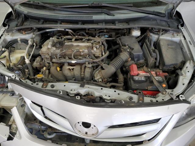 2T1BU4EE4BC742905 - 2011 TOYOTA COROLLA BASE Արծաթագույն լուսանկար 11