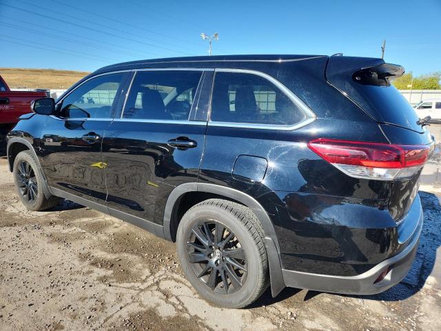 5TDJZRFH5KS925059 - 2019 TOYOTA HIGHLANDER SE Черный фото 2