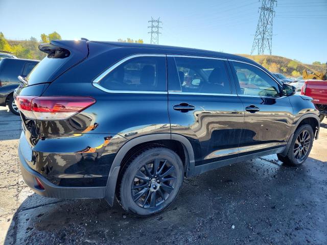 5TDJZRFH5KS925059 - 2019 TOYOTA HIGHLANDER SE Черный фото 3