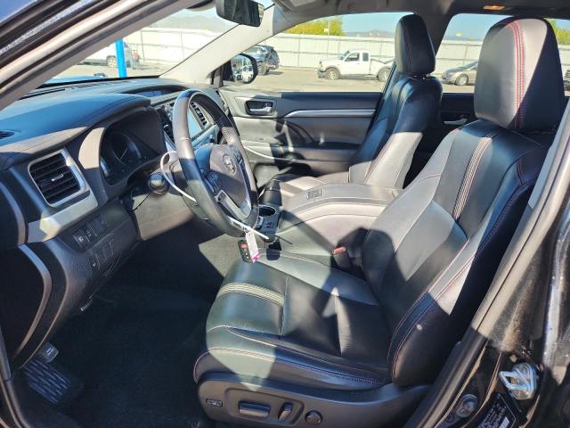 5TDJZRFH5KS925059 - 2019 TOYOTA HIGHLANDER SE Черный фото 7