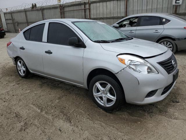 3N1CN7AP9DL860932 - 2013 NISSAN VERSA S SILVER photo 4