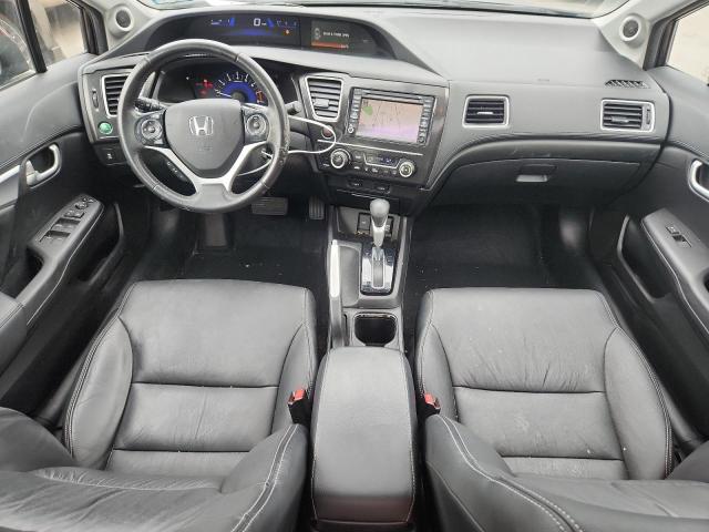 19XFB2F94DE228540 - 2013 HONDA CIVIC EXL Schwarz Foto 15