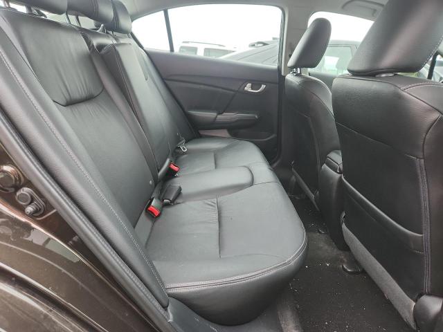 19XFB2F94DE228540 - 2013 HONDA CIVIC EXL Schwarz Foto 20