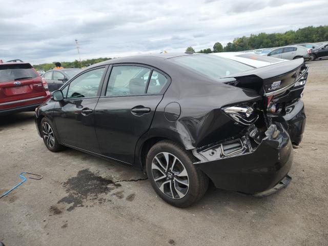 19XFB2F94DE228540 - 2013 HONDA CIVIC EXL Schwarz Foto 3