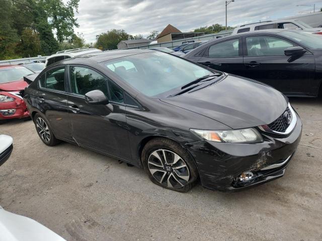 19XFB2F94DE228540 - 2013 HONDA CIVIC EXL Schwarz Foto 7
