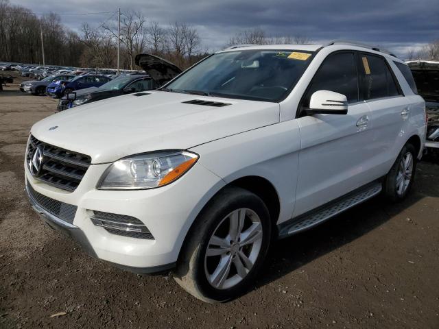 4JGDA5HB6FA556717 - 2015 MERCEDES-BENZ ML 350 4MATIC WHITE photo 1