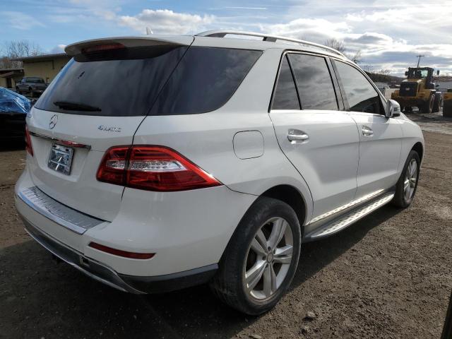 4JGDA5HB6FA556717 - 2015 MERCEDES-BENZ ML 350 4MATIC WHITE photo 3