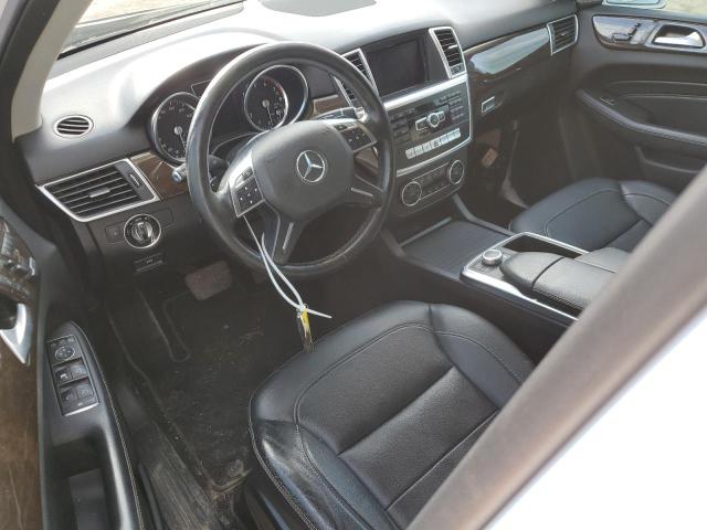 4JGDA5HB6FA556717 - 2015 MERCEDES-BENZ ML 350 4MATIC WHITE photo 8