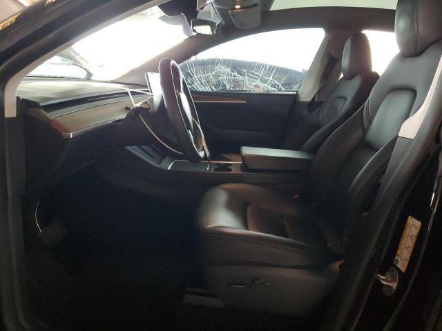 7SAYGAEE1PF926673 - 2023 TESLA MODEL Y Schwarz Foto 7