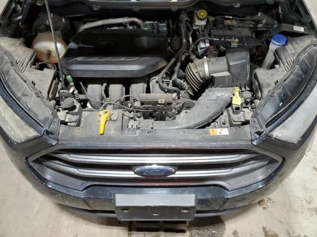 MAJ6P1CL3JC176113 - 2018 FORD ECOSPORT SES BLACK photo 12