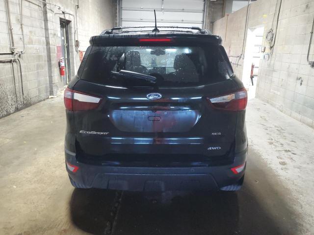 MAJ6P1CL3JC176113 - 2018 FORD ECOSPORT SES BLACK photo 6
