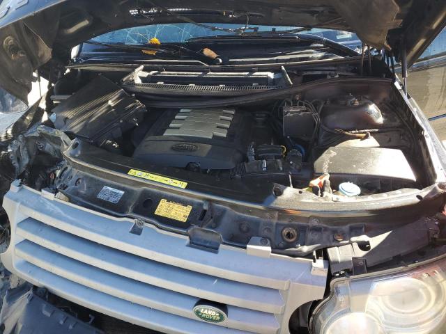 SALME15468A295625 - 2008 LAND ROVER RANGE ROVE HSE BLACK photo 12