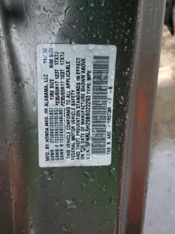 5FNRL5H29BB022293 - 2011 HONDA ODYSSEY LX BROWN photo 13