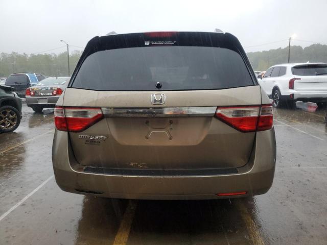 5FNRL5H29BB022293 - 2011 HONDA ODYSSEY LX BROWN photo 6
