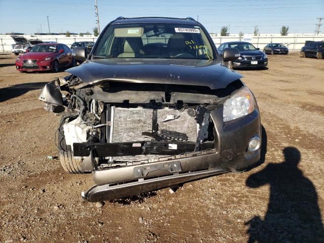 2T3DK4DV3CW067944 - 2012 TOYOTA RAV4 LIMITED ნაცრისფერი ფოტო 5