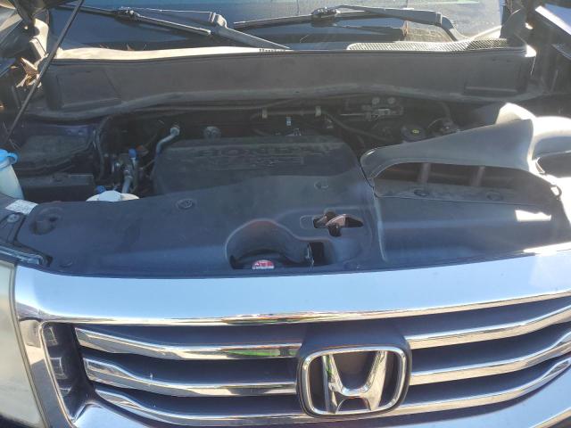 5FNYF3H20DB042801 - 2013 HONDA PILOT LX BLUE photo 11