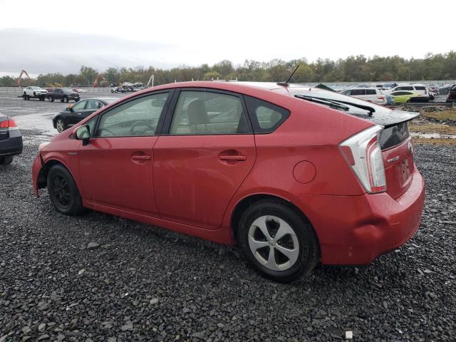 JTDKN3DU0C1549222 - 2012 TOYOTA PRIUS RED photo 2