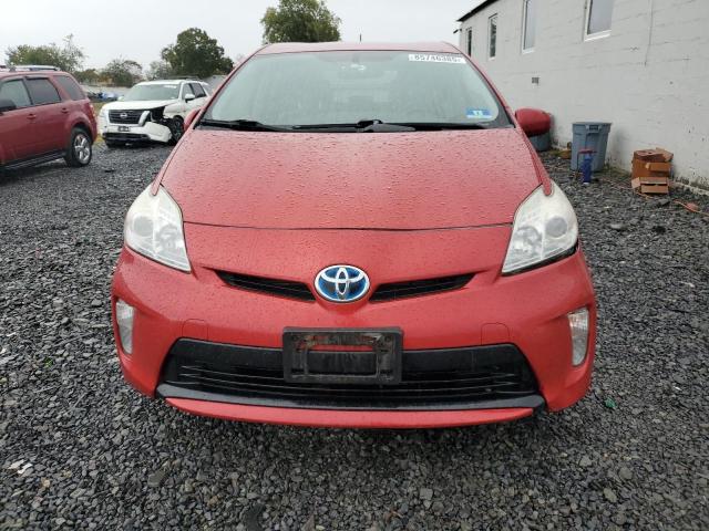 JTDKN3DU0C1549222 - 2012 TOYOTA PRIUS RED photo 5