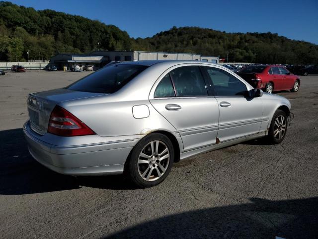 WDBRF92H97F891490 - 2007 MERCEDES-BENZ C 280 4MATIC SILVER photo 3