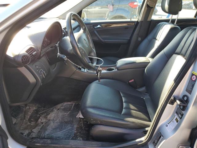 WDBRF92H97F891490 - 2007 MERCEDES-BENZ C 280 4MATIC SILVER photo 7