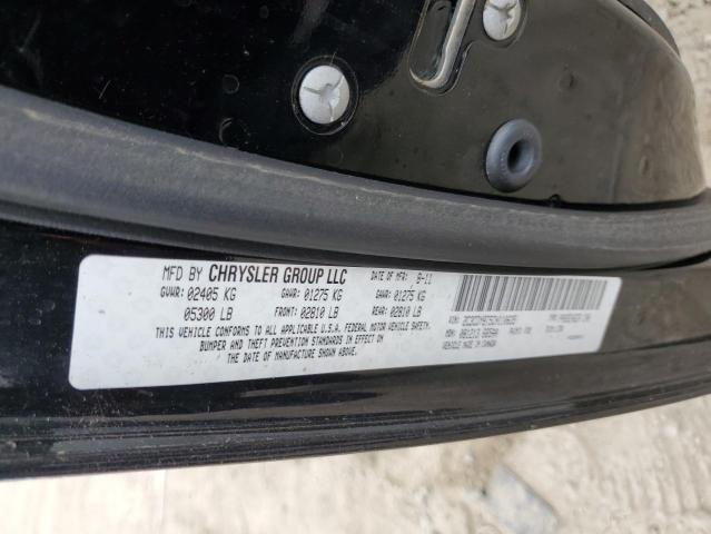 2C3CDYBT5CH110635 - 2012 DODGE CHALLENGER R/T BLACK photo 13