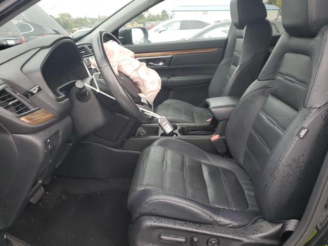 2HKRW2H89HH600834 - 2017 HONDA CR-V EXL შავი ფოტო 7