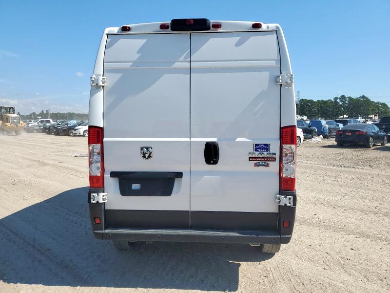 3C6LRVDG6ME540478 - 2021 RAM PROMASTER 2500 HIGH თეთრი ფოტო 6