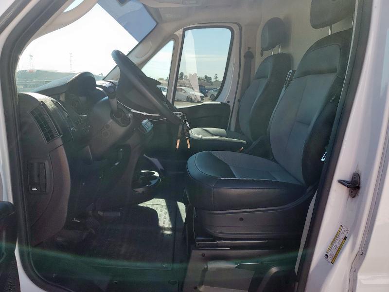 3C6LRVDG6ME540478 - 2021 RAM PROMASTER 2500 HIGH თეთრი ფოტო 7