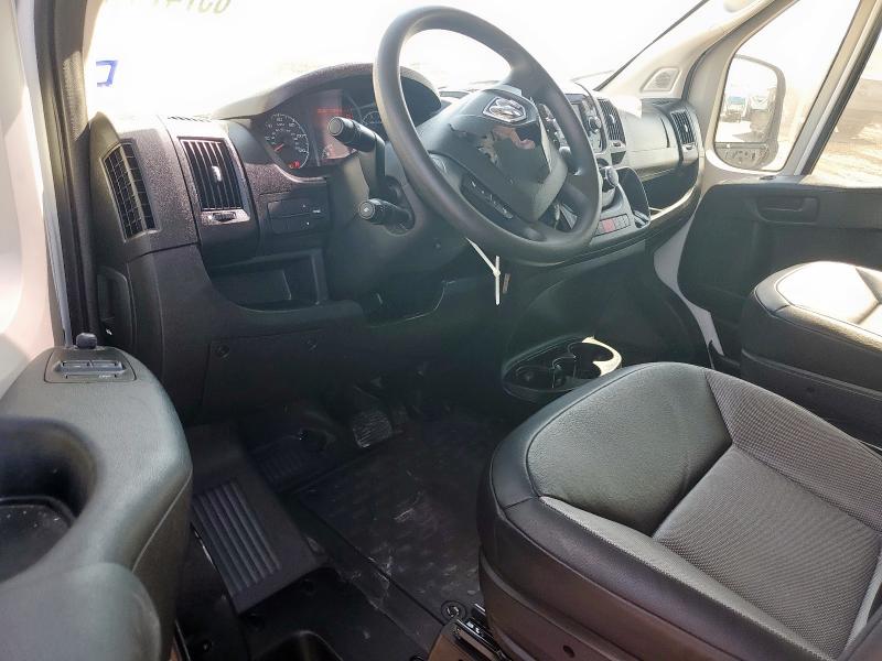 3C6LRVDG6ME540478 - 2021 RAM PROMASTER 2500 HIGH თეთრი ფოტო 8