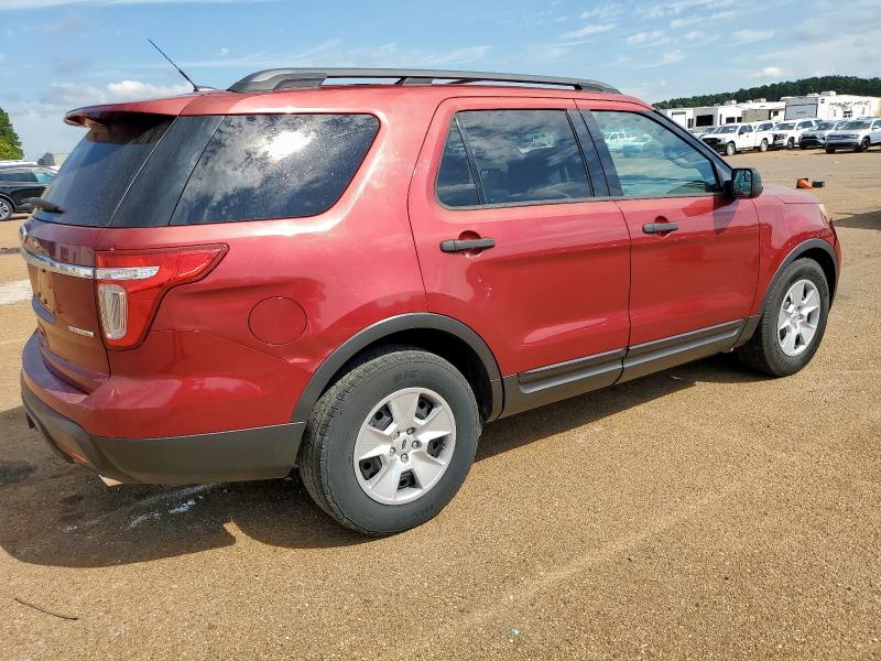 1FM5K7B80DGC77588 - 2013 FORD EXPLORER წითელი ფოტო 3