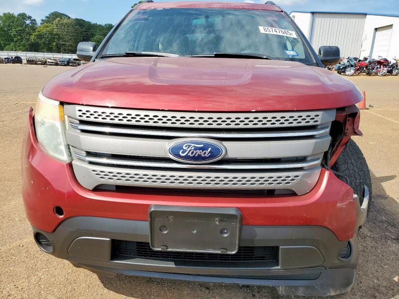 1FM5K7B80DGC77588 - 2013 FORD EXPLORER წითელი ფოტო 5