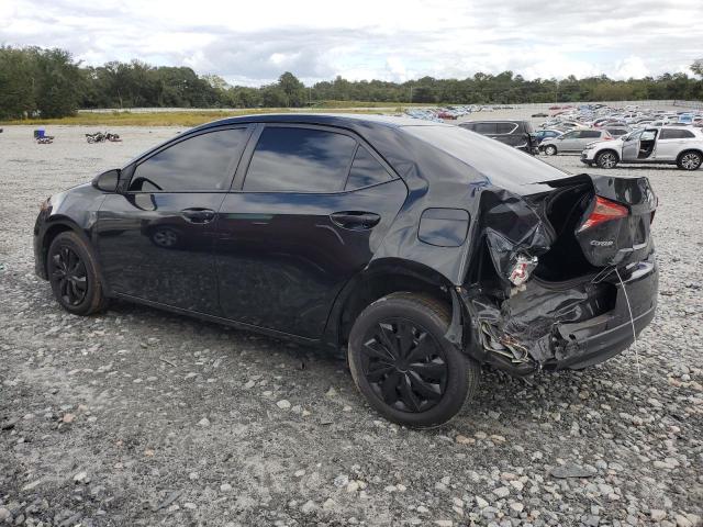 2T1BURHE6HC797163 - 2017 TOYOTA COROLLA L BLACK photo 2