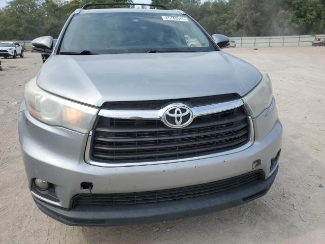 5TDKKRFH4FS116098 - 2015 TOYOTA HIGHLANDER XLE Արծաթագույն լուսանկար 5
