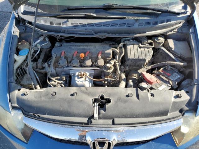 2HGFA1F57AH581236 - 2010 HONDA CIVIC LX BLUE photo 11