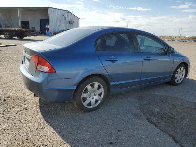 2HGFA1F57AH581236 - 2010 HONDA CIVIC LX BLUE photo 3