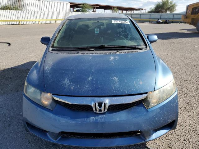 2HGFA1F57AH581236 - 2010 HONDA CIVIC LX BLUE photo 5