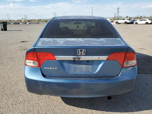 2HGFA1F57AH581236 - 2010 HONDA CIVIC LX BLUE photo 6