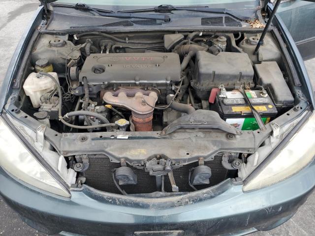4T1BE30K25U061357 - 2005 TOYOTA CAMRY LE მწვანე ფოტო 11