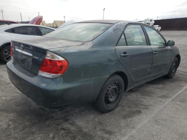 4T1BE30K25U061357 - 2005 TOYOTA CAMRY LE მწვანე ფოტო 3