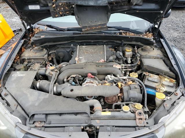 JF1GR7E68BG821891 - 2011 SUBARU IMPREZA WRX BLACK photo 12