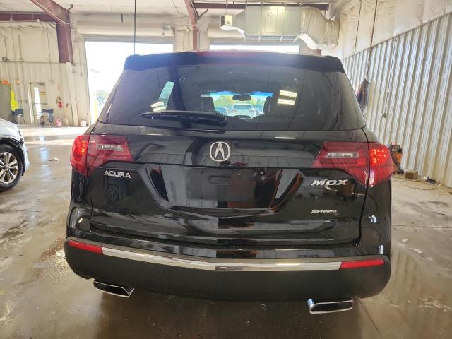 2HNYD2H64CH545804 - 2012 ACURA MDX ADVANCE BLACK photo 6