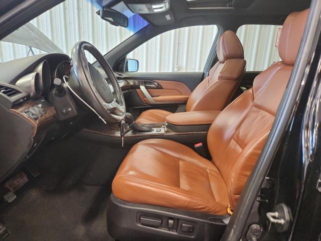 2HNYD2H64CH545804 - 2012 ACURA MDX ADVANCE BLACK photo 7