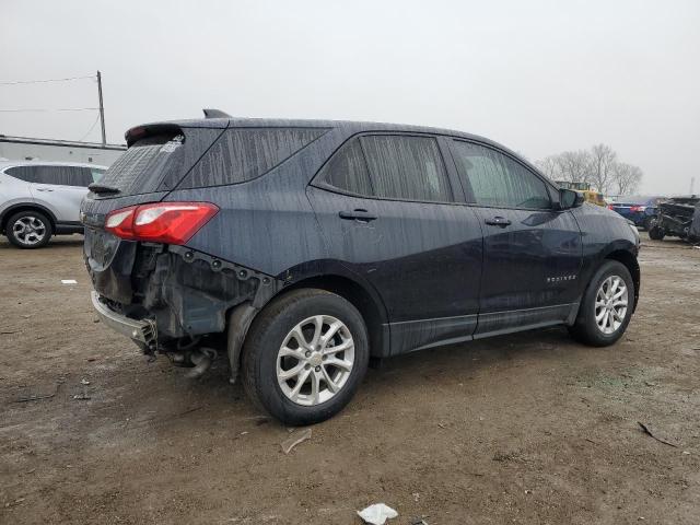 3GNAXHEV1MS113514 - 2021 CHEVROLET EQUINOX LS BLUE photo 3