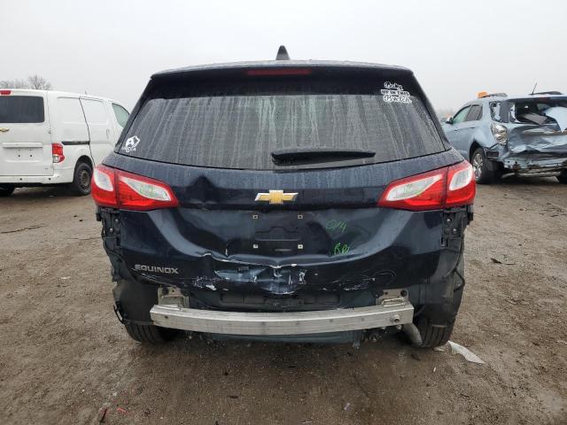 3GNAXHEV1MS113514 - 2021 CHEVROLET EQUINOX LS BLUE photo 6