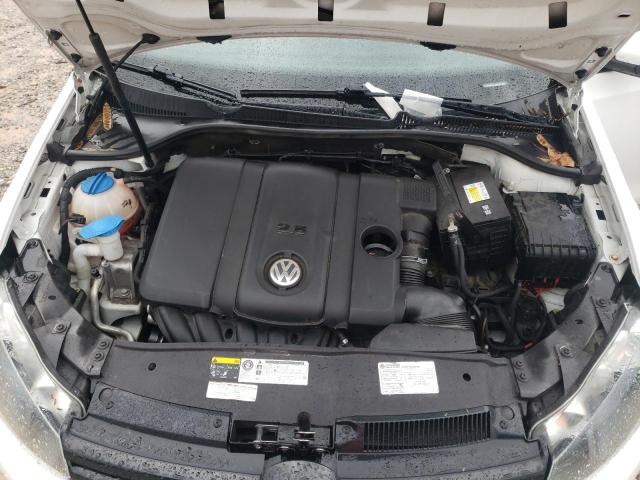 WVWDB7AJ5EW001886 - 2014 VOLKSWAGEN GOLF თეთრი ფოტო 12