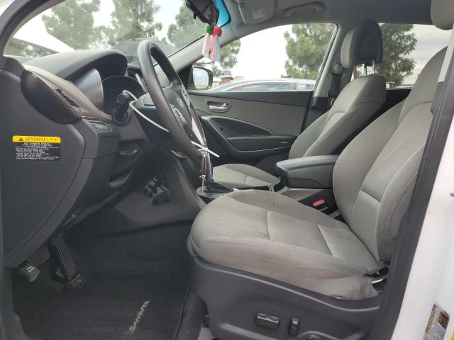 5NMZU3LB9HH031155 - 2017 HYUNDAI SANTA FE S WHITE photo 7