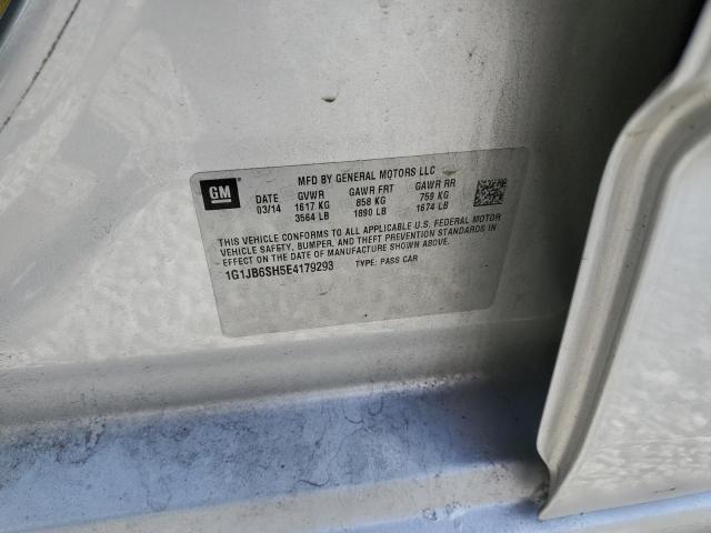 1G1JB6SH5E4179293 - 2014 CHEVROLET SONIC LS Gümüş foto 13